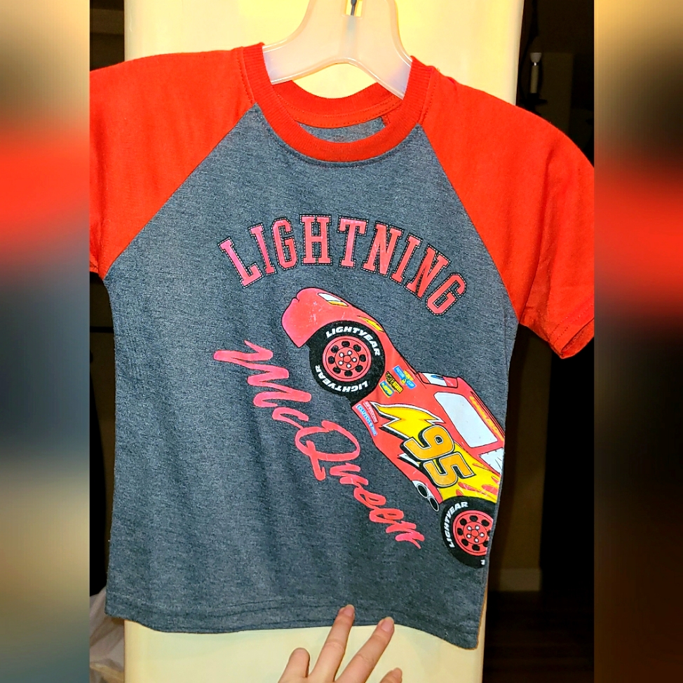 Disney Pixar Cars Boys Kids T Shirt Small 7